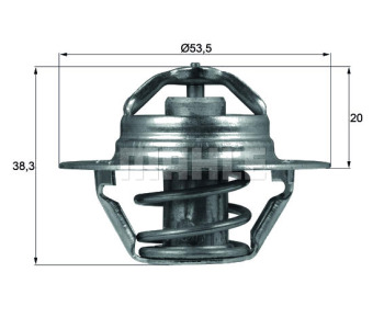 Термостат, охладителна течност MAHLE TX 88 88D