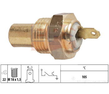 Термошалтер, предупредителна лампа за охладителната течност EPS 1.840.014