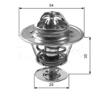 Термостат, охладителна течност GATES TH11088G1