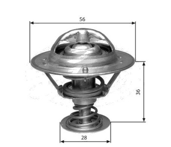 Термостат, охладителна течност GATES TH31482G1