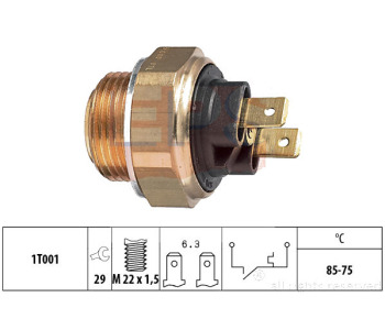 Термошалтер, вентилатор на радиатора EPS 1.850.008