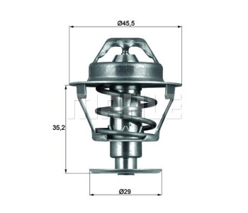 Термостат, охладителна течност MAHLE TX 81 89D