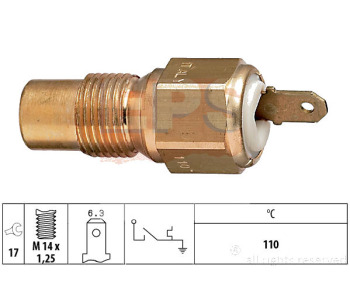 Термошалтер, предупредителна лампа за охладителната течност EPS 1.840.030