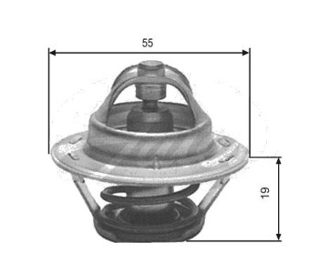 Термостат, охладителна течност 89°C GATES