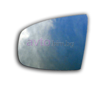 Стъкло за огледало ляво асферично с подгрев синьо електрохроматично