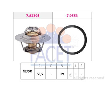 Термостат, охладителна течност FACET 7.8290