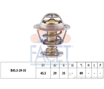 Термостат, охладителна течност FACET 7.8389S