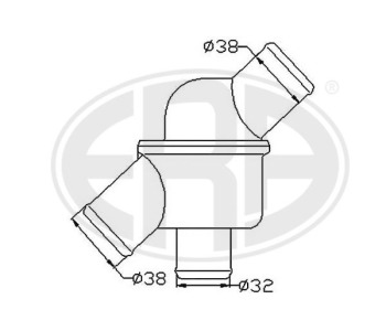 Термостат, охладителна течност ERA 350074A