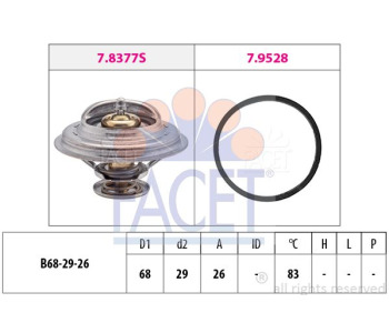 Термостат, охладителна течност FACET 7.8377