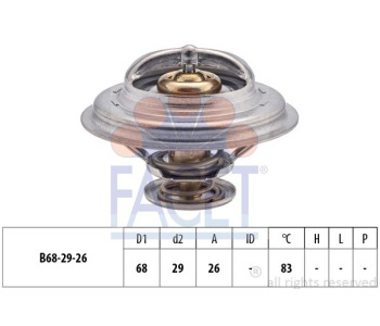 Термостат, охладителна течност FACET 7.8377S