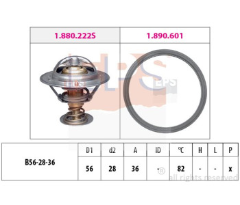 Термостат, охладителна течност EPS 1.880.728
