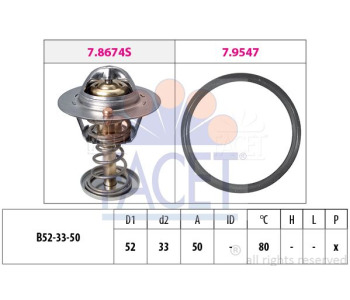 Термостат, охладителна течност FACET 7.8674