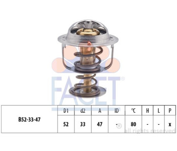Термостат, охладителна течност FACET 7.8205S