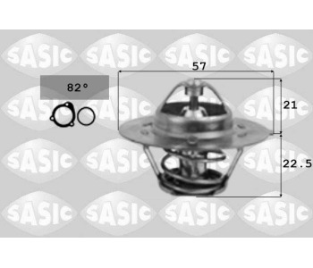 Термостат, охладителна течност SASIC 3371471