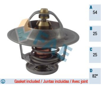 Термостат, охладителна течност FAE 5322482
