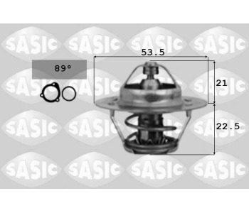 Термостат, охладителна течност SASIC 3381111