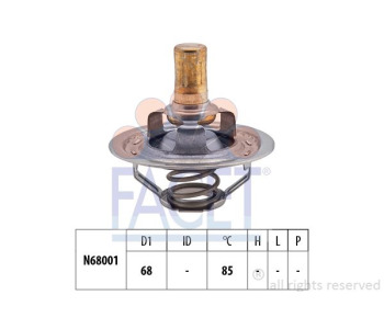 Термостат, охладителна течност FACET 7.8310S