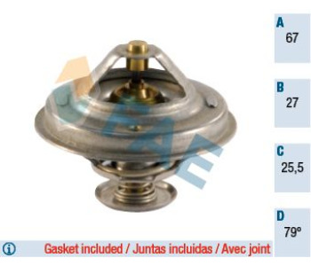 Термостат, охладителна течност FAE 5306879