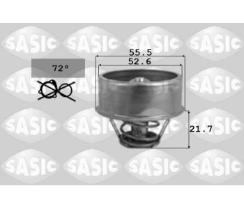 Термостат, охладителна течност SASIC 3371251