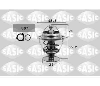 Термостат, охладителна течност SASIC 3381211